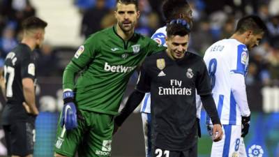 Brahim Díaz falló una ocasión clara sobre el final del partido ante Leganés. Foto LaLiga.es