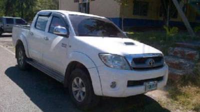 El automotor fue robado el viernes en la tarde y este sábado en la mañana fue recuperado por los agentes de la DNIC.