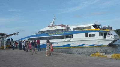 Para facilitar la llegada de los turistas, el ferri que va de La Ceiba a Roatán duplicará sus viajes.