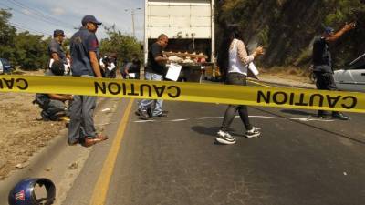 En el bulevar Fuerzas Armadas de Tegucigalpa, ocurrió el trágico accidente.