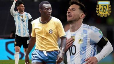 Messi hace historia y supera a Pelé como máximo goleador de selecciones en Sudamérica.