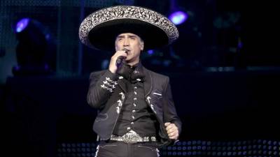 El cantante Alejandro Fernández.