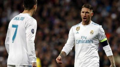 Cristiano Ronaldo y Sergio Ramos quedaron fuera de la lista para el partido annte Leganés.