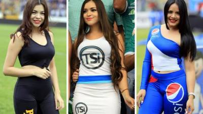 El primer partido de la final entre Motagua y Platense es adornado por hermosas chicas en el estadio Nacional. Mira la galería.