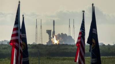 La misión Mars 2020 Perseverance despega desde el Complejo de lanzamiento 41 en el Centro Espacial Kennedy, en Florida (EE.UU.), en una fotografía de archivo.