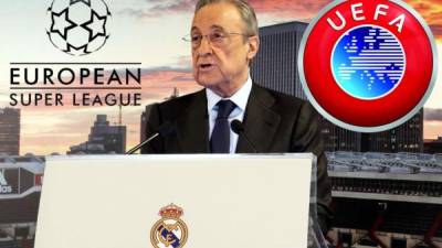 Florentino Pérez recordó que los 12 clubes promotores 'han firmado contratos' y que los que se salgan tendrán que hacer frente a indemnizaciones, sin precisar a cuánto ascienden las cláusulas de penalización.