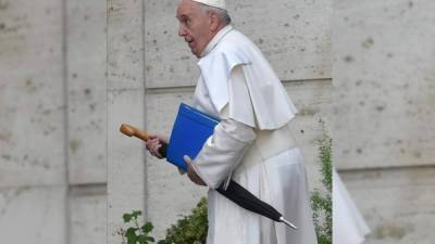 El papa Francisco hoy en el Vaticano. EFE