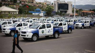 La Policía Nacional es una de las entidades que más fondos ha recibido de la Tasa de Seguridad. Fotos La Prensa.