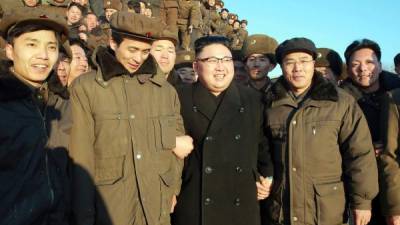 Las fotos de Kim Jong-un son publicadas sin fecha a través de la Agencia Telegráfica Central de Corea del Norte (KCNA). afp
