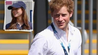 El príncipe Harry y su supuesta nueva novia Camilla Thurlow, ex Miss Edimburgo.