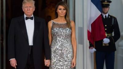 La Casa Blanca celebrará esta noche el cumpleaños de la primera dama estadounidense, Melania. /AFP.