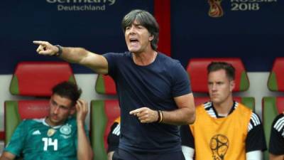 Joachim Löw durante el partido de Alemania contra Corea del Sur. Foto AFP