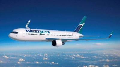 El incidente se produjo en la noche del martes en un vuelo de la compañía West Jet.