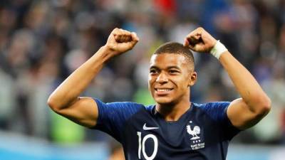Kylian Mbappé jugará el próximo domingo su primera final con Francia a sus 19 años.