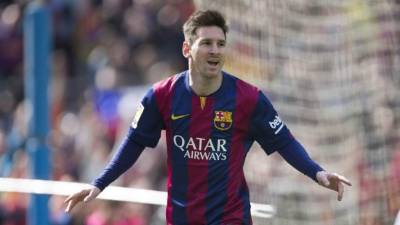 Messi marcó su triplete en apenas 12 minutos.