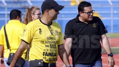 Fuad Abufele en el estadio Olímpico este miércoles. Foto Delmer Martínez