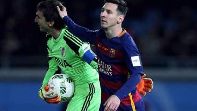 Barovero quedó impresionado con la humildad del crack barcelonista.