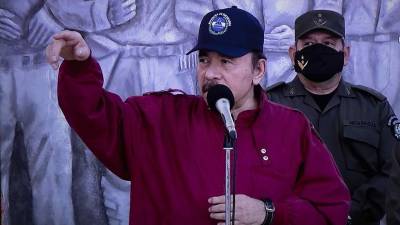 El presidente de Nicaragua, Daniel Ortega.