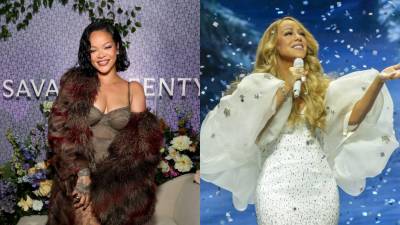 Rihanna es una gran admiradora de la música de Mariah Carey.