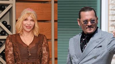 Courtney Love agradece el apoyo de Johnny Depp en el pasado.