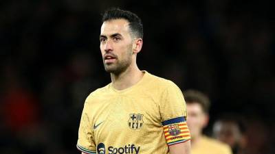 Serbio Busquets ganó 32 títulos con la camiseta del FC Barcelona.