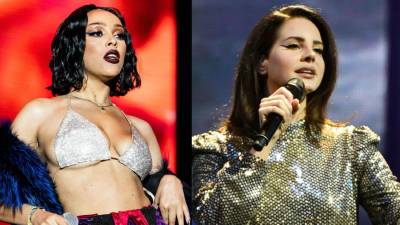 Doja Cat y Lana del Rey.