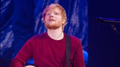 El cantante británico Ed Sheeran.