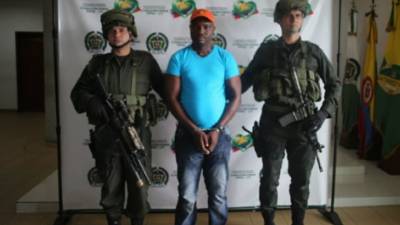 Su captura se hizo efectiva en el municipio de Apartado.