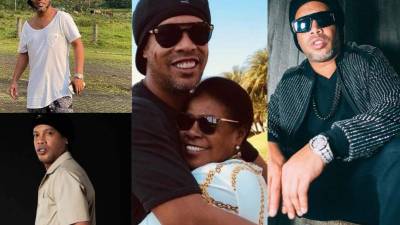 El último año de Ronaldinho fue una auténtica pesadilla. El astro brasileño estuvo varios meses preso en Paraguay y hace unas semanas tuvo que sufrir la pérdida de su madre, Dona Miguelina. Fotos Facebook Ronaldinho y AFP.