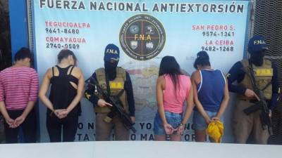 De los 570 extorsionadores capturados, 157 son menores de edad, según la FNA.