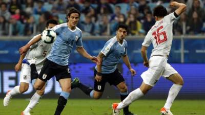 Uruguay no ha pasado del empate 2-2 contra Japón en la Copa América. Foto AFP