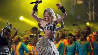 Shakira fue la encargada de interpretar la canción oficial de Sudáfrica 2010.