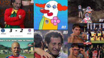 Los mejores memes que dejó la derrota del Olimpia en el clásico contra el Motagua en la cuarta jornada del Torneo Apertura 2021.