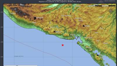 El sismo tuvo su epicentro a 47 kilómetros al sur de Península San Juan del Gozo y a una profundidad de 29 kilómetros.