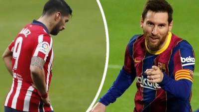 Messi deja atrás a su amigo Luis Suárez en la lucha por el Pichichi de la Liga Española.