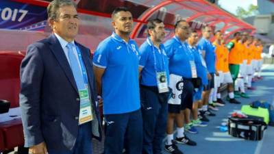 Jorge Luis Pinto llegó con Costa Rica hasta los octavos de final del Mundial de Brasil 2014 y ahora busca el título de campeón de la Copa Centroamericana 2017 con Honduras.