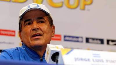 Jorge Luis Pinto habló en conferencia de prensa este jueves en Phoenix, Arizona. Foto Ronald Aceituno/Enviado Especial