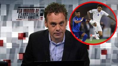 David Faitelson criticó el fútbol de Honduras y El Salvador.