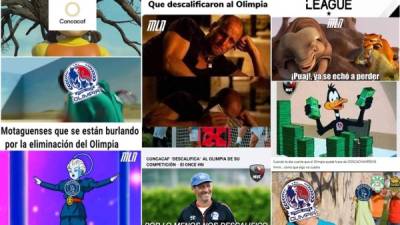 Los memes no tardaron en salir tras conocerse la noticia de la descalificación del Olimpia en la Liga Concacaf después del escándalo de los dólares que regaló el presidente del Inter Moengotapoe de Surinam, Ronnie Brunswijk, al equipo merengue luego del partido.