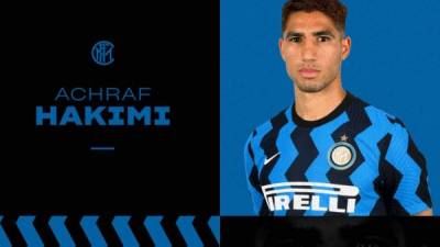 Achraf Hakimi es nuevo jugador del Inter de Milán.