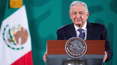 Andrés Manuel López Obrador, presidente de México.