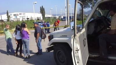 En el bulevar del este, salida a La Lima, Cortés fue encontrado muerto Jorge Pastor Euceda Orellana (45).