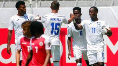 La Sub-23 de Honduras venció 3-0 a Haití en la primera jornada del Preolímpico.