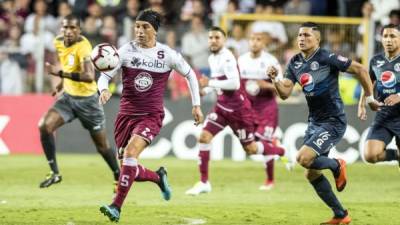 El Motagua perdió 1-0 en su visita al Saprissa en la ida de la final de Liga Concacaf.