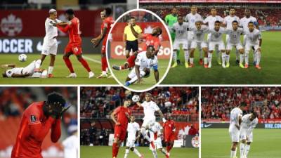 Las imágenes del empate (1-1) que logró la Selección de Honduras en su visita a Canadá en el inicio de la eliminatoria de la Concacaf rumbo al Mundial de Qatar 2022.