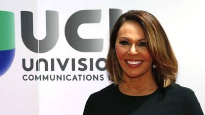 Maria Elena Salinas, presentadora del noticiero Univisión. EFE/Archivo