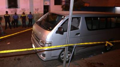 Los conductores del transporte público del sector exigen seguridad.