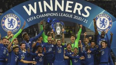 Chelsea logró su segunda Champions League de su historia. Foto AFP.