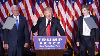 La toma de posesión de Donald Trump será el viernes 20.