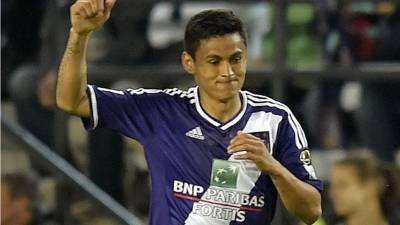 El Anderlecht no prestó a Andy Najar para la Selección de Honduras,